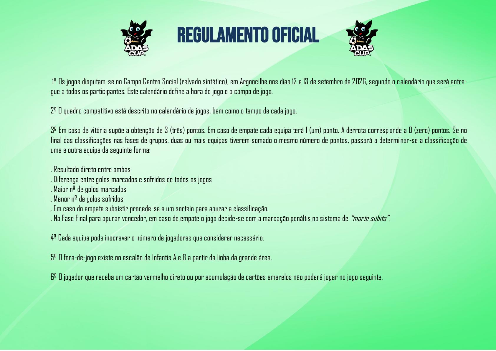 Regulamento ADAS Cup 2026 - p&aacute;gina 2